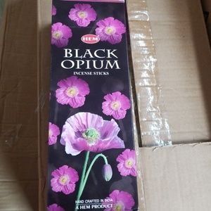 BLACK OPIUM INCENSE 120 PIECES